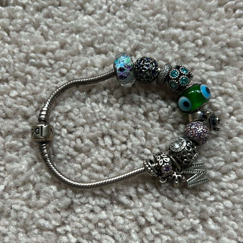 COPY - Pandora bracelet including some charms